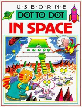 Paperback Usborne Dot to Dot in Space Book
