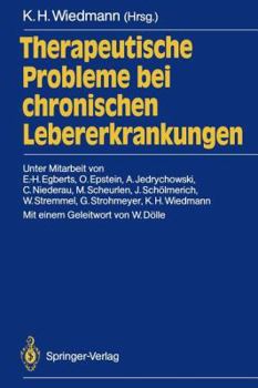 Paperback Therapeutische Probleme Bei Chronischen Lebererkrankungen [German] Book
