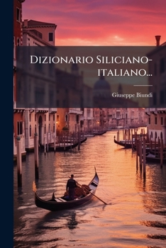 Paperback Dizionario Siliciano-italiano... [Italian] Book