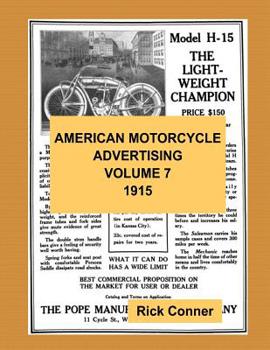 Paperback American Motorcycle Advertising Volume 7: 1915 Book