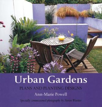 Paperback Urban Gardens: Plans and Planting Designs Book