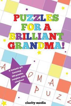 Paperback Puzzles For A Brilliant Grandma Book
