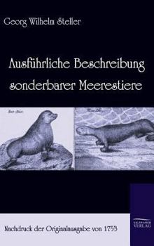 Hardcover Ausführliche Beschreibung sonderbarer Meerestiere (1753) [German] Book