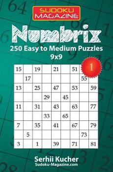 Paperback Numbrix - 250 Easy to Medium Puzzles 9x9 Book