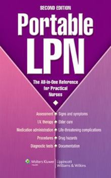 Paperback Portable LPN: The All-In-One Reference for Practical Nurses Book