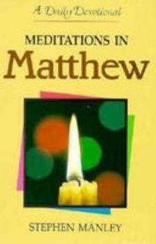 Paperback Meditations in Matthew: Book