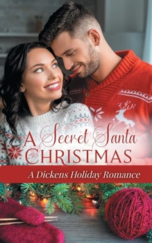 Paperback A Secret Santa Christmas: A Clean Holiday Small-town Holiday Romance Book