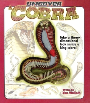 Hardcover Uncover a Cobra [With 3D Model of Snake] Book