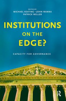 Hardcover Institutions on the Edge?: Capacity for Governance Book