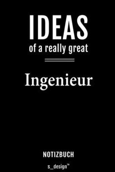 Notizbuch für Ingenieure / Ingenieur / Ingenieurin: Originelle Geschenk-Idee [120 Seiten  liniertes blanko Papier] (German Edition)