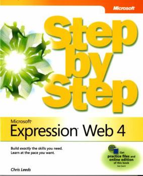 Paperback Microsoft(r) Expression(r) Web 4 Step by Step Book