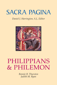 Paperback Sacra Pagina: Philippians and Philemon: Volume 10 Book