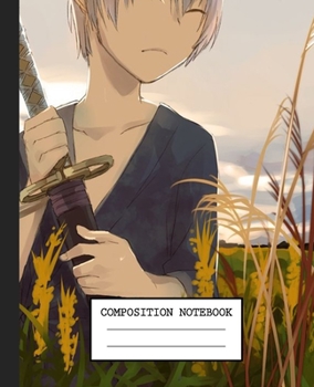 Paperback Notebook: Anime Bleach Soft Glossy Cover Graph Paper Pages Book 7.5 x 9.25 Inches 110 Pages Book