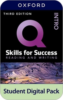 Q: Skills for Success Intro Level Reading and Writing Student Book E-Book and IQ Online Practice