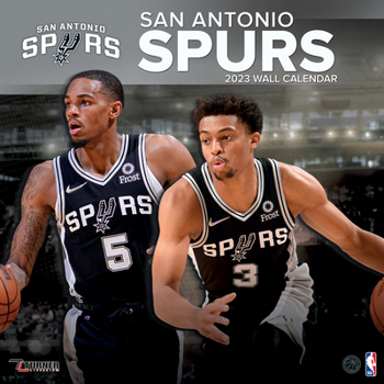Office Product San Antonio Spurs 2023 12x12 Team Wall Calendar Book