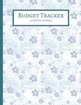 Paperback Budget Tracker: Budget Planner/Expense Organizer For Financial Tracking - 56 Pages - 8.5 x 11 (24 Month Bill Organizer, Notebook, Jour Book