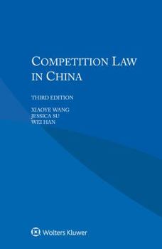 Paperback Competition Law in China Book