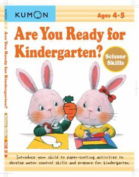 Paperback Are You Ready for Kindergarten? Scissor Skills Book