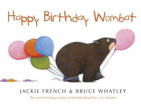 Hardcover Happy Birthday Wombat Book