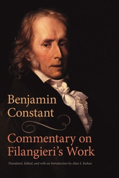 Paperback Commentary on Filangieri's Work Book
