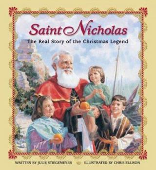 Hardcover Saint Nicholas: The Real Story of the Christmas Legend Book