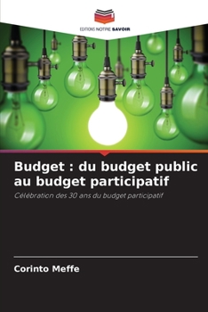 Paperback Budget: du budget public au budget participatif [French] Book
