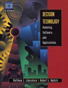 Paperback Decision Technology: Modeling, Software, and Applications Book