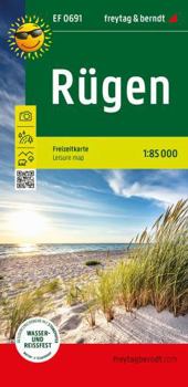 Map Rügen Leisure Map, 1:85,000 Book
