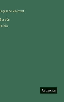 Hardcover Barbès: Barbès [French] Book