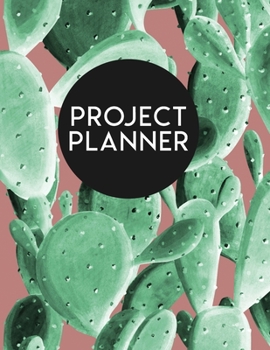 Project Planner: Succulent 2020 Planner Focus Weekly Monthly