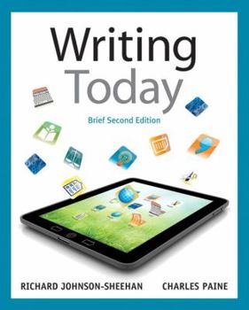 Paperback Writing Today Brief Second Edition ** INSTRUCTOR'S REVIEW COPY ** Book