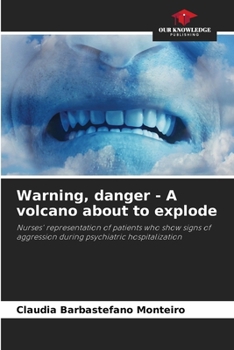 Paperback Warning, danger - A volcano about to explode Book