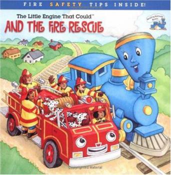 The Little Engine That Could and the Fire Rescue (Reading Railroad Books) - Book  of the Little Engine That Could
