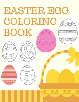 Paperback Easter Egg Coloring Book: Beautiful Collection of 30 Unique Easter Egg Designs Book