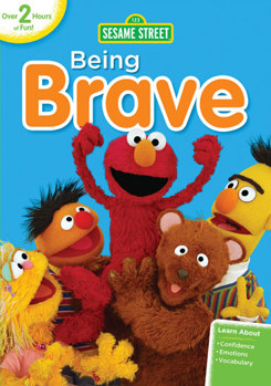 DVD Sesame Street: Being Brave Book