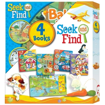 Board book Seek and Find: 4-Book Slipcase Set Book