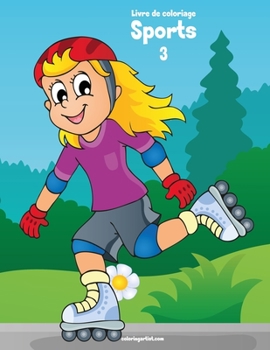 Paperback Livre de coloriage Sports 3 [French] Book