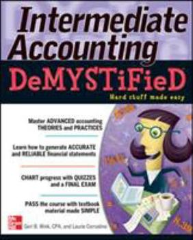Paperback Intermediate Accounting Demystified Book