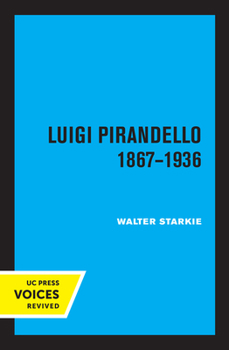 Paperback Luigi Pirandello, 1867 - 1936, 3rd Edition Book