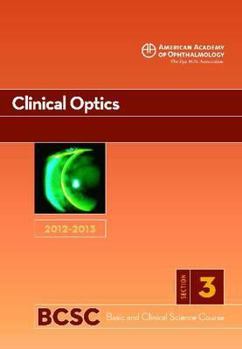 Paperback Clinical Optics. Book