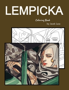 Paperback Lempicka Coloring Book second edition Book