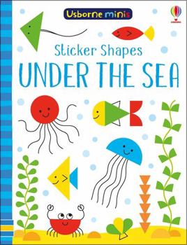 Paperback Sticker Shapes Under The Sea Book