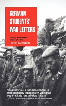 Paperback German Students' War Letters Book