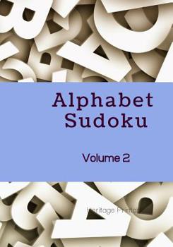 Paperback Alphabet Sudoku Volume 2 Book