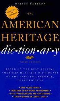 Paperback American Heritage Dictionary: Office Edition Book