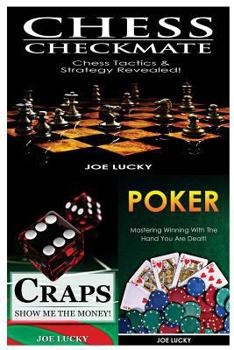 Paperback Chess Checkmate & Craps & Poker Book