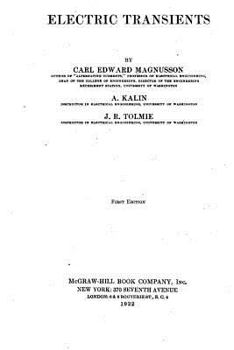 Paperback Electric Transients Book