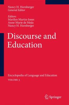Paperback Discourse and Education: Encyclopedia of Language and Educationvolume 3 Book
