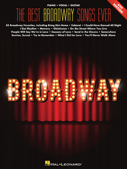 Paperback The Best Broadway Songs Ever Book