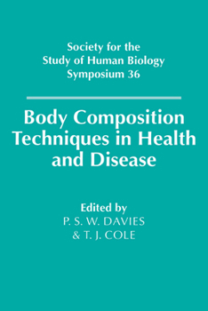 Hardcover Body Composition Techniques in Health and Disease Book